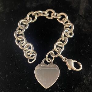 Tiffany & Co. Silver Heart Bracelet